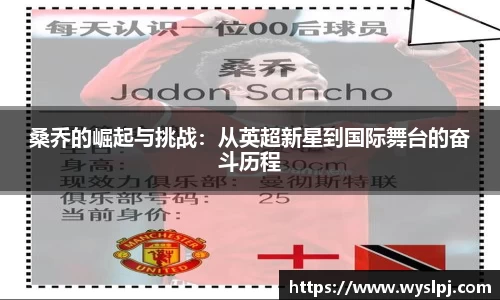 桑乔的崛起与挑战：从英超新星到国际舞台的奋斗历程